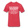 Cincinnati Gardens Old School Hockey T-Shirt (Premium Tall 60/40) - heather red