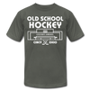 Cincinnati Gardens Old School Hockey T-Shirt (Premium Lightweight) - asphalt