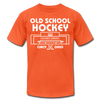 Cincinnati Gardens Old School Hockey T-Shirt (Premium Lightweight) - orange