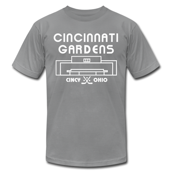 Cincinnati Gardens T-Shirt (Premium Lightweight) - slate
