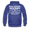 Cincinnati Gardens Old School Hockey Hoodie (Premium) - royalblue