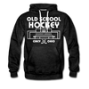 Cincinnati Gardens Old School Hockey Hoodie (Premium) - charcoal gray