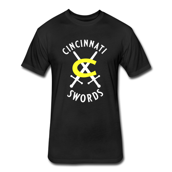 Cincinnati Swords T-Shirt (Premium Tall 60/40) - black