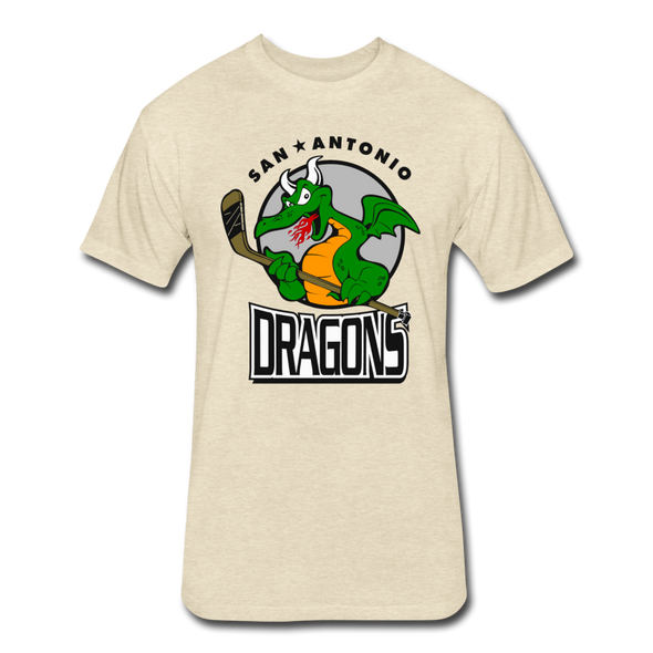 San Antonio Dragons T-Shirt (Premium Tall 60/40) - heather cream