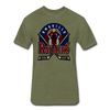 Amarillo Rattlers T-Shirt (Premium Tall 60/40) - heather military green