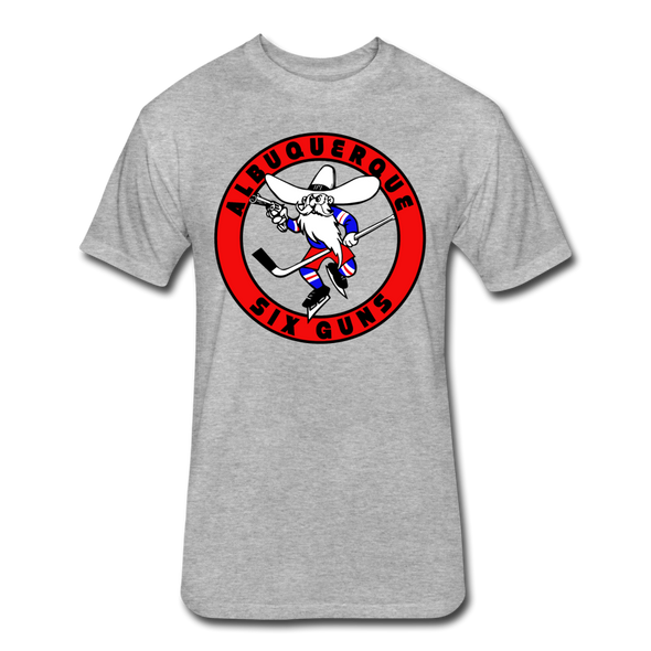 Albuquerque Six Guns T-Shirt (Premium Tall 60/40) - heather gray