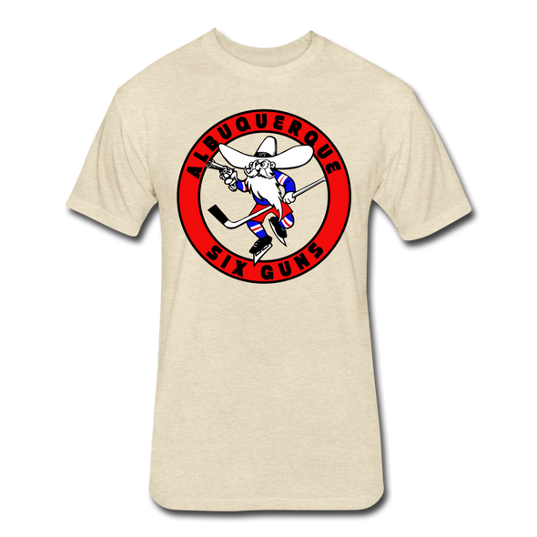 Albuquerque Six Guns T-Shirt (Premium Tall 60/40) - heather cream