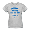 Mohawk Valley Comets Dated Women's T-Shirt - heather gray