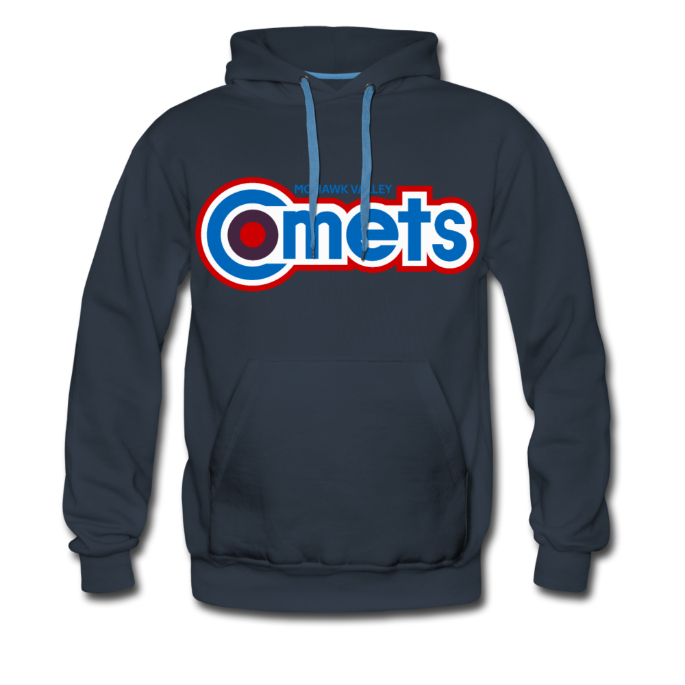 Mohawk Valley Comets Hoodie (Premium) - navy