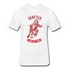 Seattle Ironmen T-Shirt (Premium Tall 60/40) - white