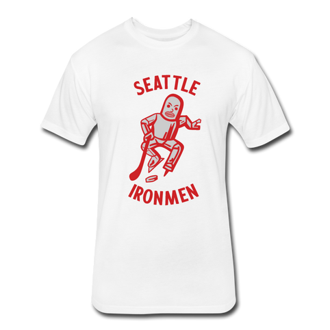 Seattle Ironmen T-Shirt (Premium Tall 60/40) - white