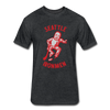 Seattle Ironmen T-Shirt (Premium Tall 60/40) - heather black