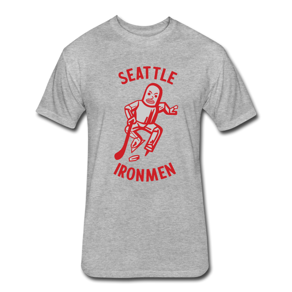 Seattle Ironmen T-Shirt (Premium Tall 60/40) - heather gray