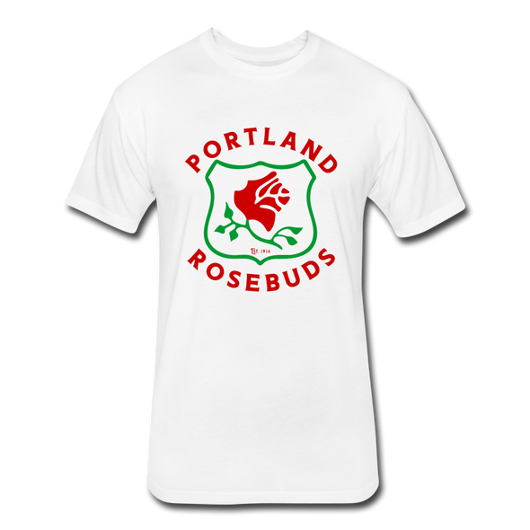 Portland Rosebuds T-Shirt (Premium Tall 60/40) - white