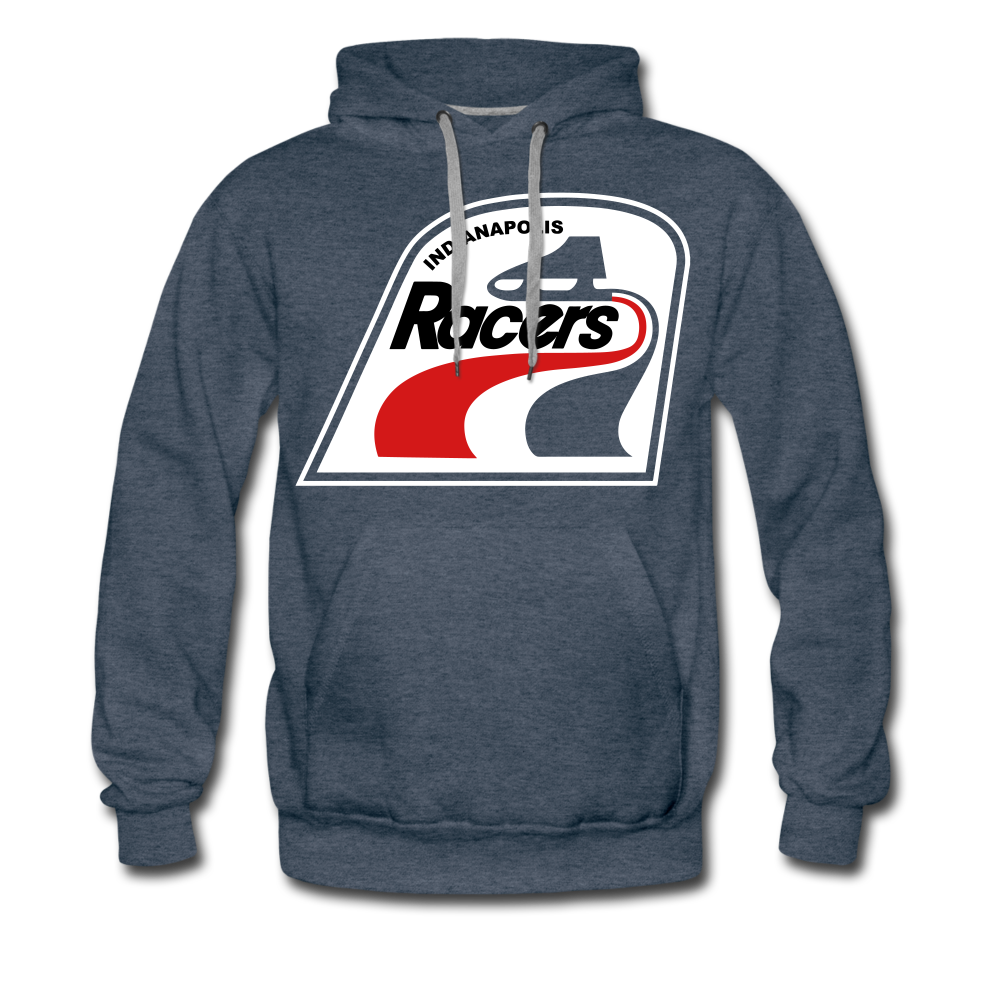 Indianapolis Racers Hoodie (Premium) - heather denim