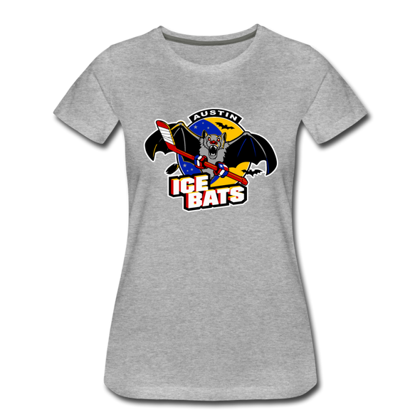 Austin Ice Bats Women’s T-Shirt - heather gray