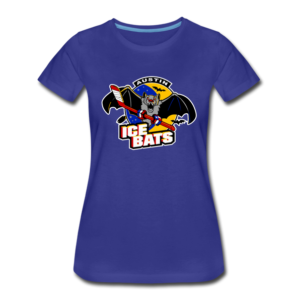 Austin Ice Bats Women’s T-Shirt - royal blue