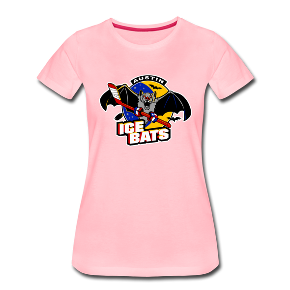 Austin Ice Bats Women’s T-Shirt - pink
