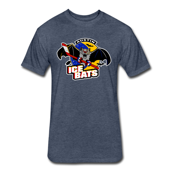 Austin Ice Bats T-Shirt (Premium Tall 60/40) - heather navy