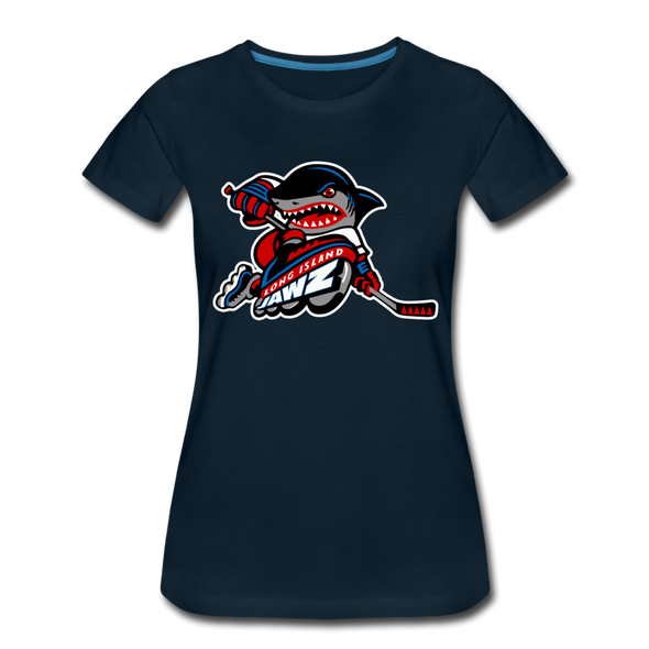 Long Island Jawz Women's T-Shirt - deep navy