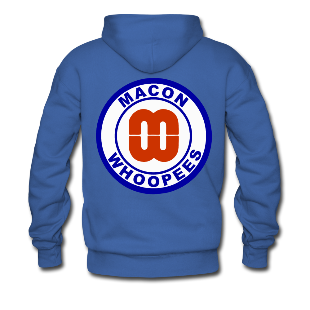 Macon Whoopees Double Sided Premium Hoodie - royalblue
