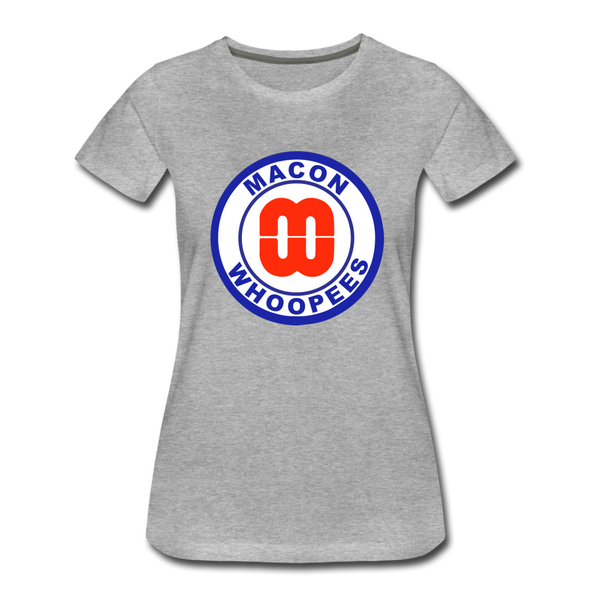 Macon Whoopees Women’s T-Shirt - heather gray
