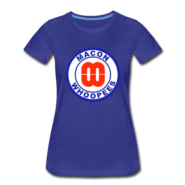 Macon Whoopees Women’s T-Shirt - royal blue