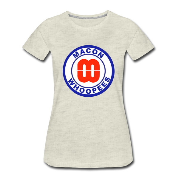 Macon Whoopees Women’s T-Shirt - heather oatmeal