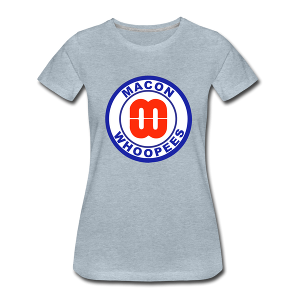 Macon Whoopees Women’s T-Shirt - heather ice blue