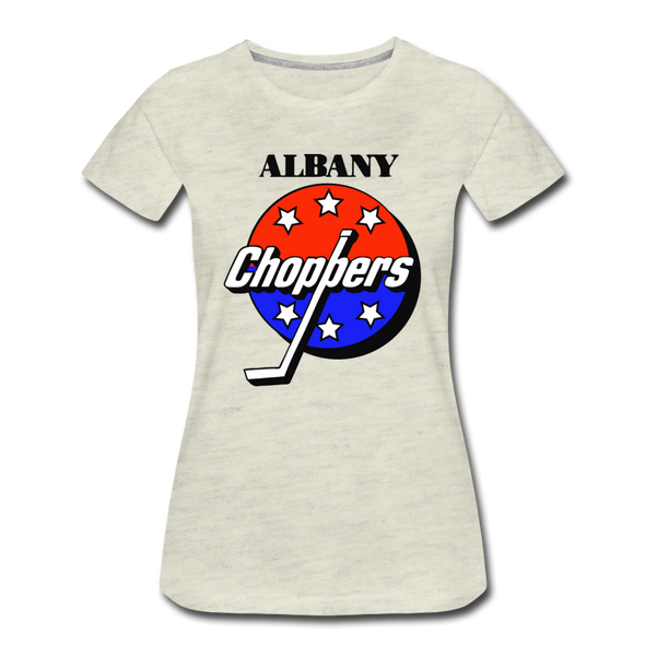 Albany Choppers Women’s T-Shirt - heather oatmeal
