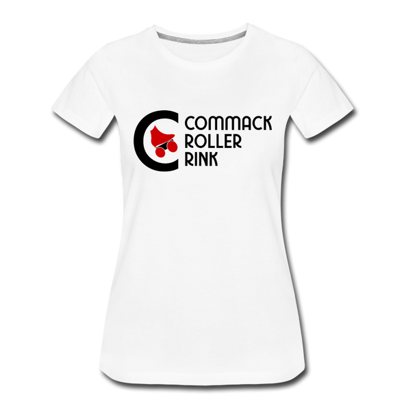 Commack Roller Rink Women’s T-Shirt - white