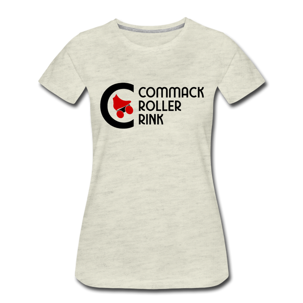 Commack Roller Rink Women’s T-Shirt - heather oatmeal