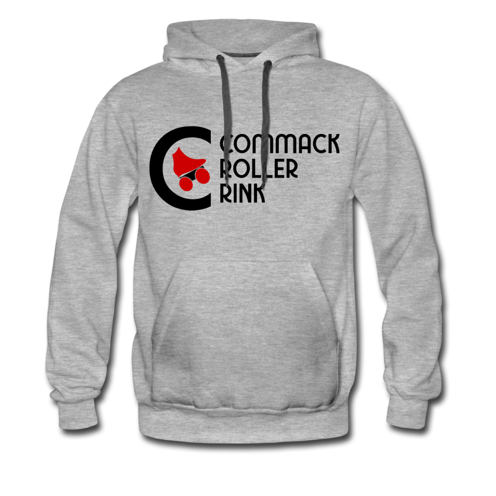 Commack Roller Rink Hoodie (Premium) - heather gray