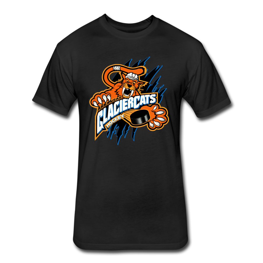 Arkansas Glaciercats T-Shirt (Premium Tall 60/40) – Vintage Ice Hockey