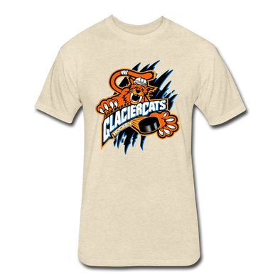 Arkansas Glaciercats T-Shirt (Premium Tall 60/40) - heather cream