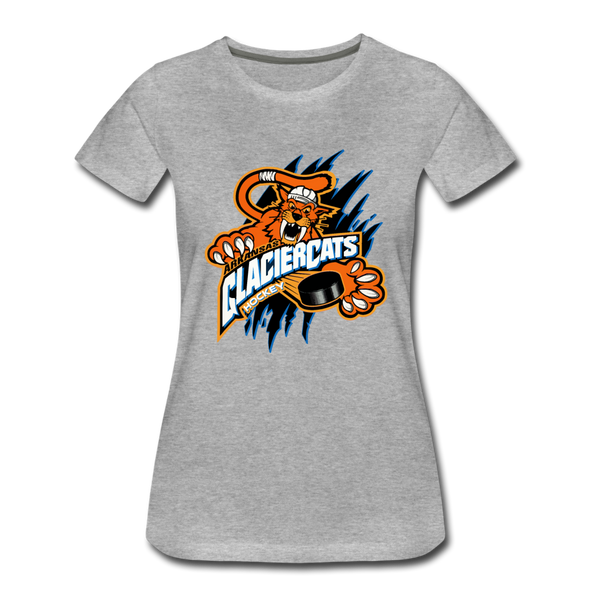 Arkansas Glaciercats Women's T-Shirt - heather gray