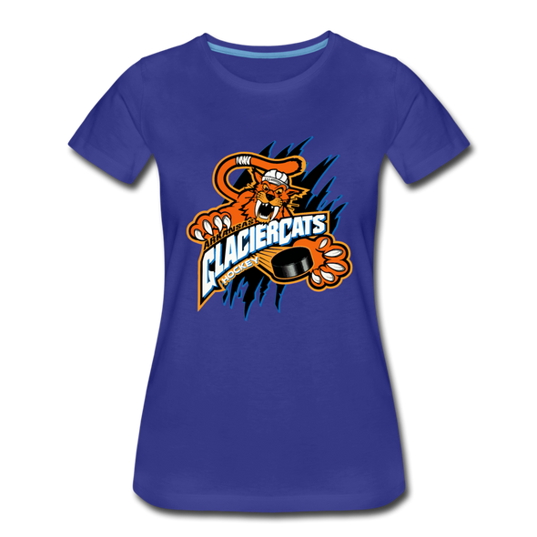 Arkansas Glaciercats Women's T-Shirt - royal blue