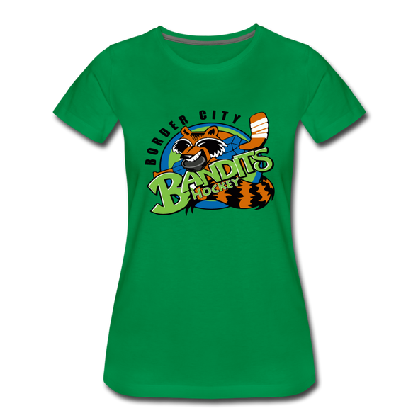 Border City Bandits Women’s T-Shirt - kelly green