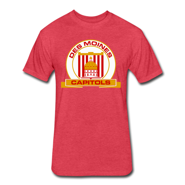 Des Moines Capitols T-Shirt (Premium Tall 60/40) - heather red