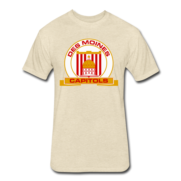 Des Moines Capitols T-Shirt (Premium Tall 60/40) - heather cream