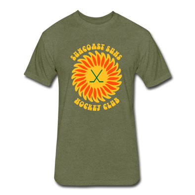 Suncoast Suns T-Shirt (Premium Tall 60/40) - heather military green