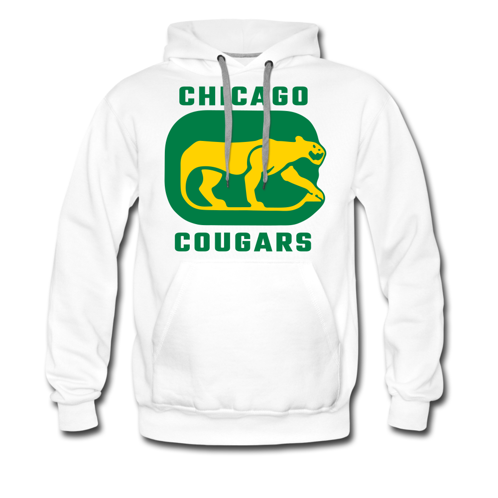 Chicago Cougars Hoodie (Premium) - white