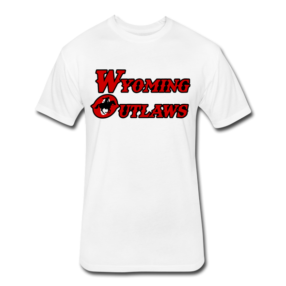 Wyoming Outlaws T-Shirt (Premium Tall 60/40) - white