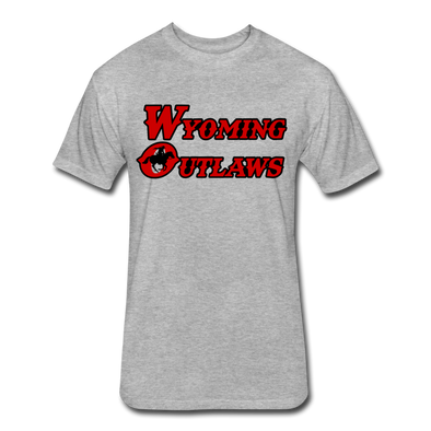 Wyoming Outlaws T-Shirt (Premium Tall 60/40) - heather gray