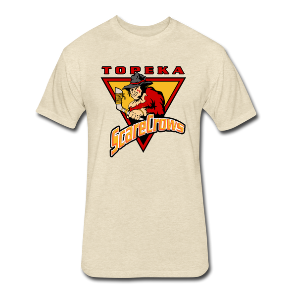 Topeka Scarecrows T-Shirt (Premium Tall 60/40) - heather cream