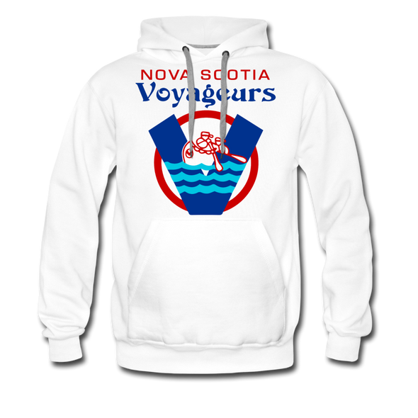 Nova Scotia Voyageurs Hoodie (Premium) - white