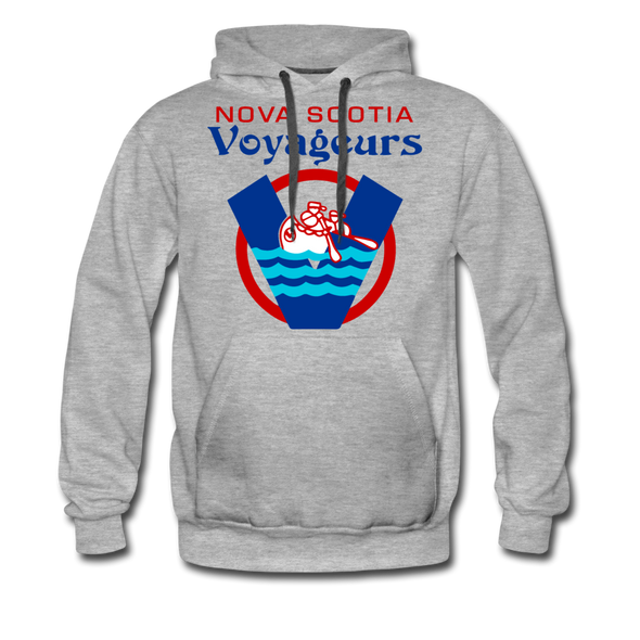 Nova Scotia Voyageurs Hoodie (Premium) - heather gray
