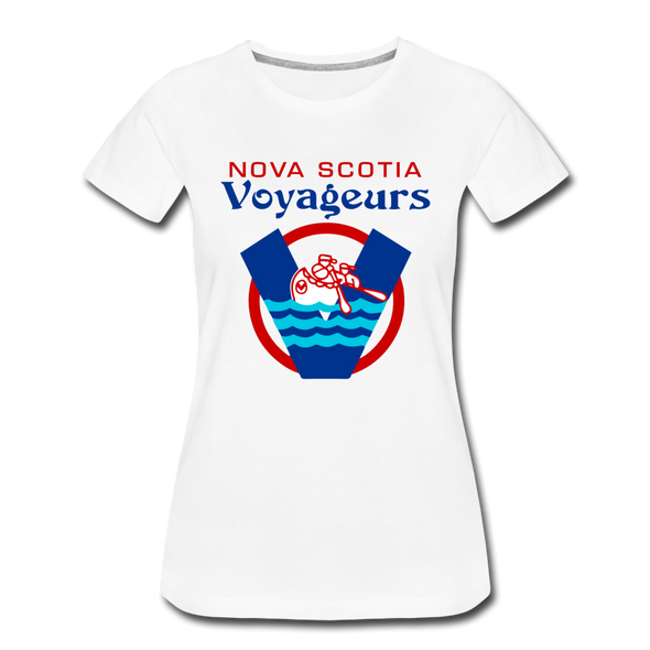 Nova Scotia Voyageurs Women's T-Shirt - white