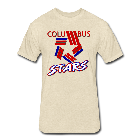 Columbus Stars T-Shirt (Premium Tall 60/40) - heather cream