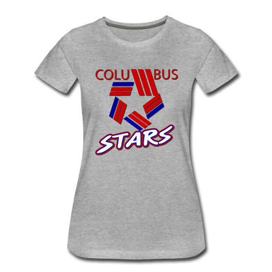 Columbus Stars Women’s T-Shirt - heather gray